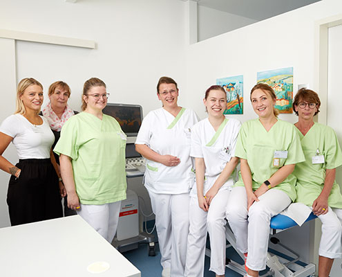 Team<br />der Klinik für Nuklearmedizin