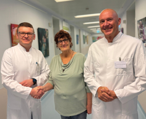 Die Ärzte und die Patientin.